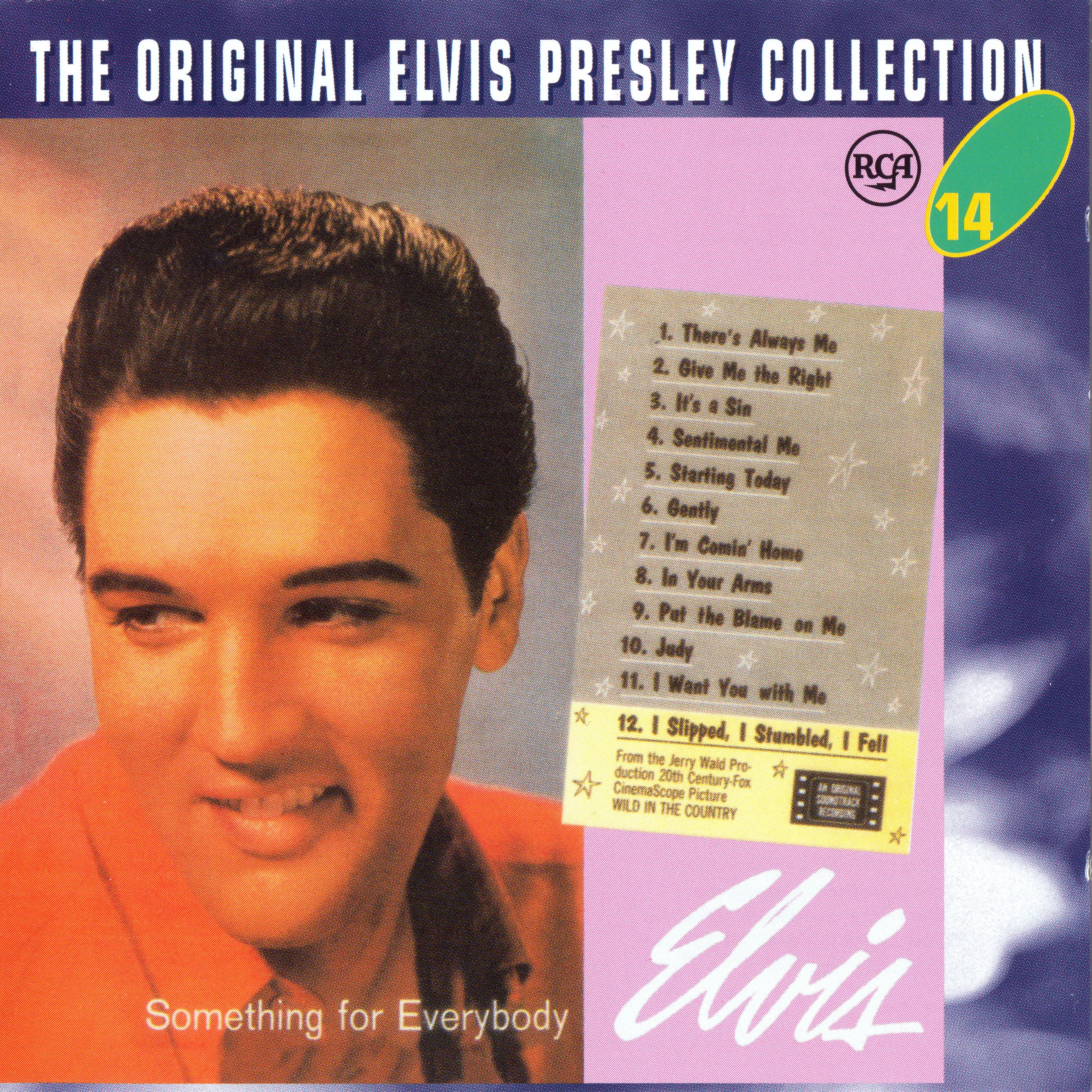Elvis Presley  The Original Elvis Presley Collection 14; Something For Everybody : Front